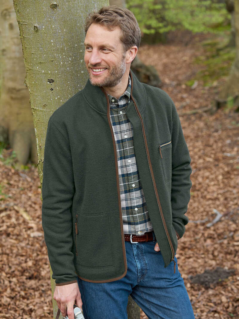 Alternatives Bild 1 zu Herren-Walkjacke