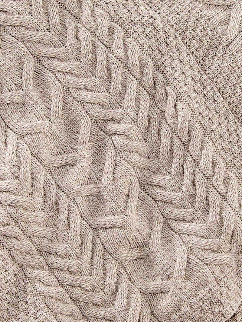 Alternatives Bild 3 zu Irischer Strickponcho