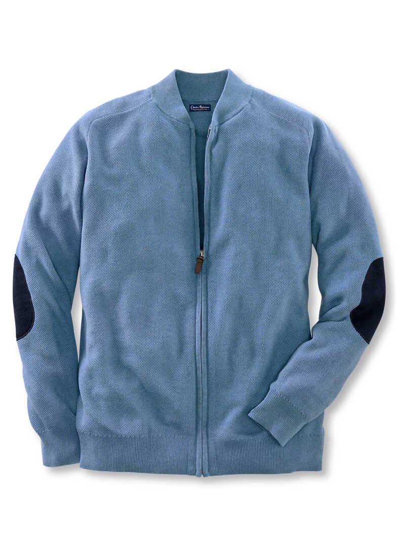 Produktbild zu Zip-Cardigan im Blousonstil