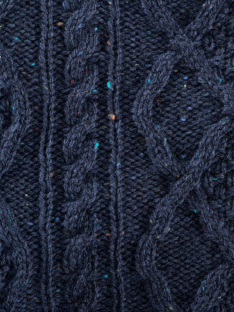Alternatives Bild 3 zu Irischer Pullover mit Schalkragen