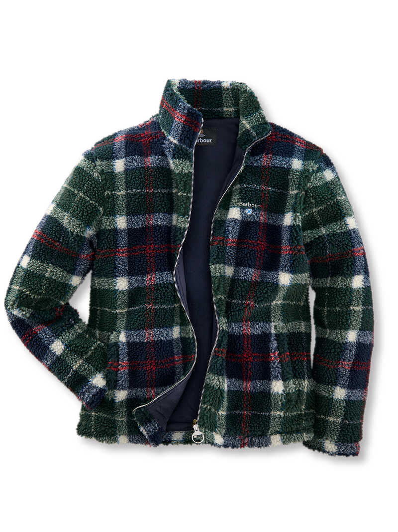Produktbild zu Tartan Fleece Jacke