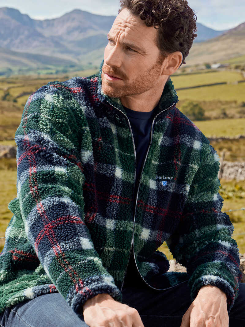 Alternatives Bild 2 zu Tartan Fleece Jacke