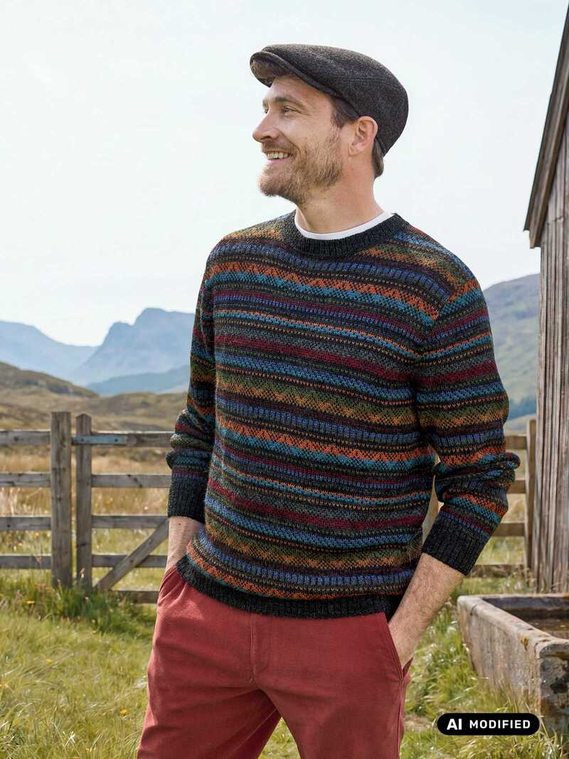 Alternatives Bild 2 zu Fair-Isle-Pullover