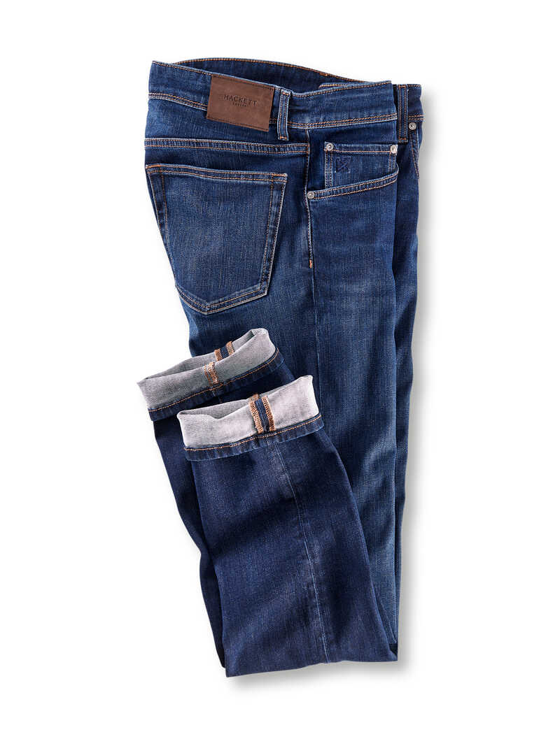 Herrenjeans in Five-Pocket-Form