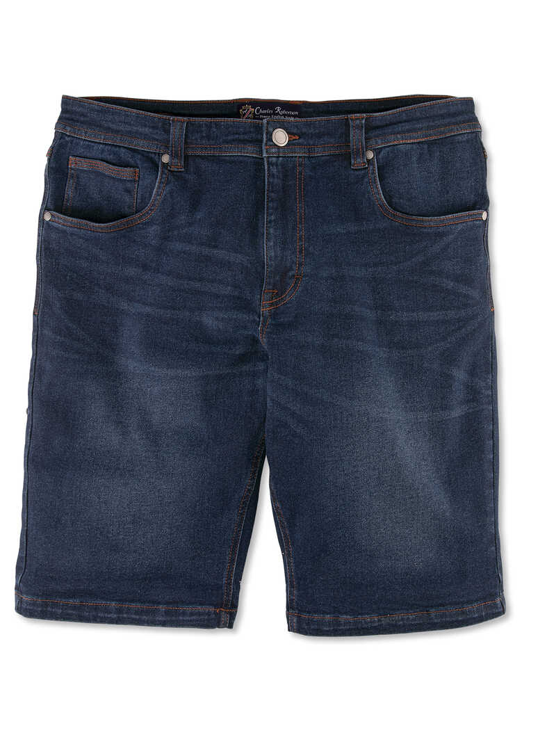 Produktbild zu Jeans-Bermuda im Five-Pocket-Stil