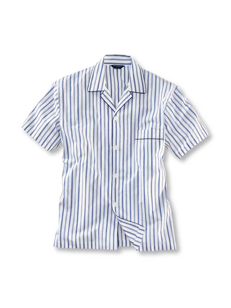 Herren-Shorty-Pyjama mit klassischem Streifen-Dessin