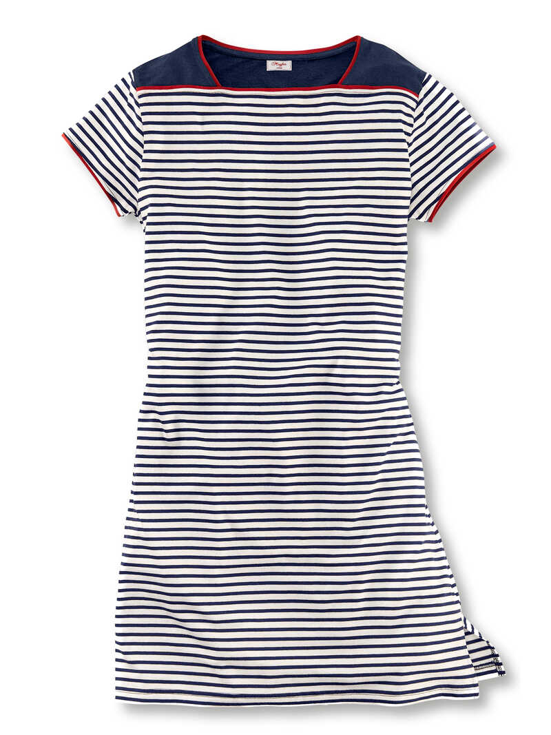 Superbequemes Nightshirt mit Streifen