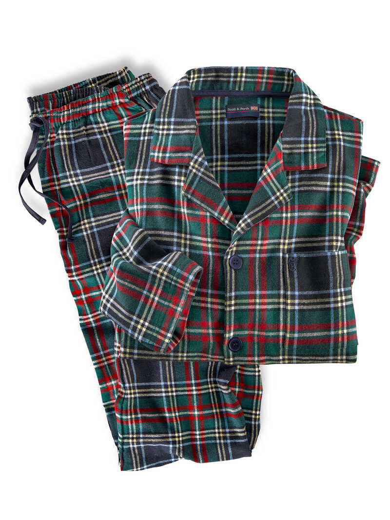 Produktbild zu Flanellpyjama Classic Tartan