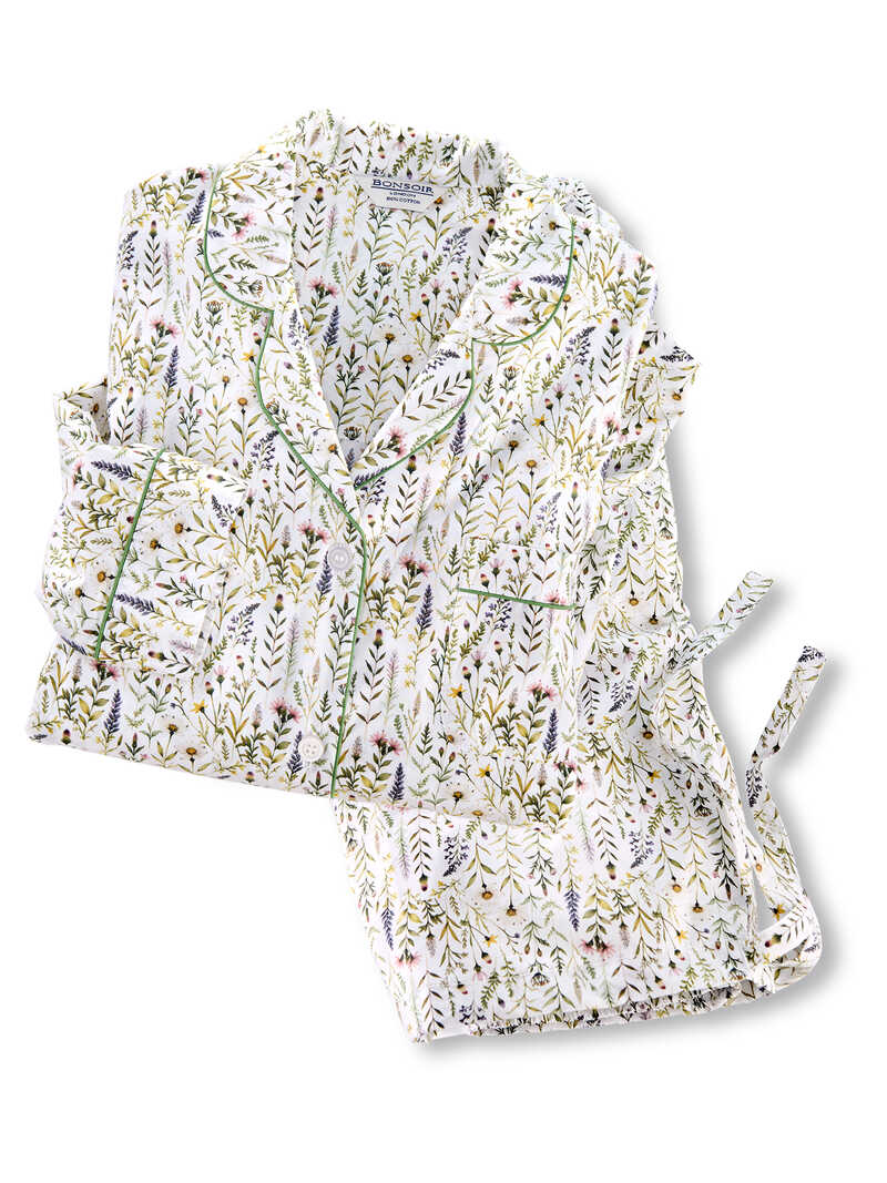 Produktbild zu Damen-Pyjama Meadow mit Blumenprint