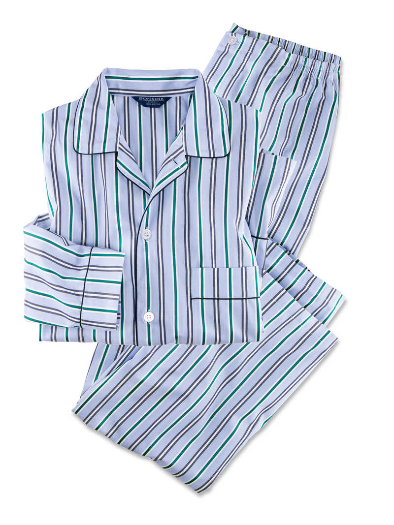 Produktbild zu Streifenpyjama Classic Stripes