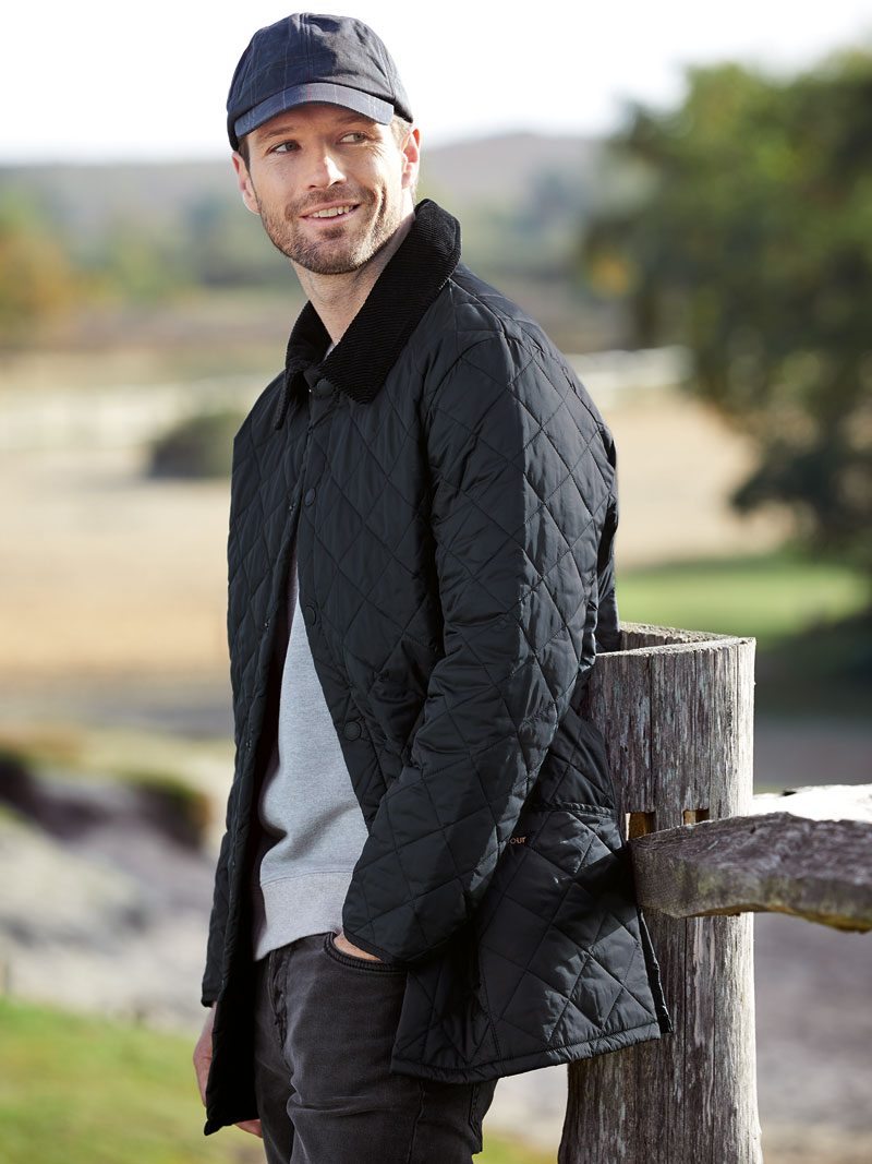 Barbour steppjacke shop liddesdale
