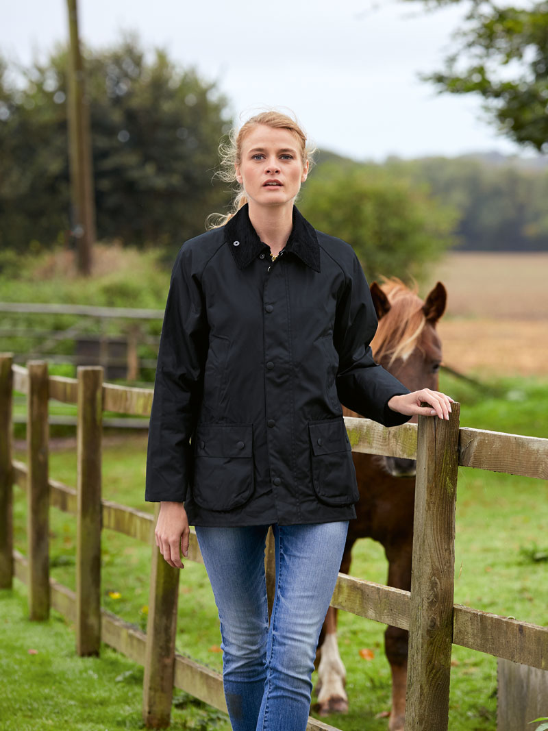 barbour bedale wachsjacke