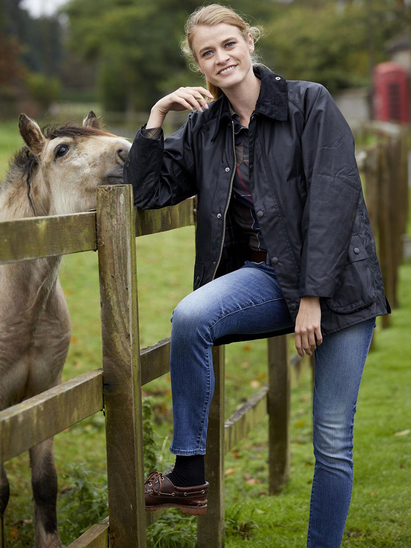 barbour bedale wachsjacke