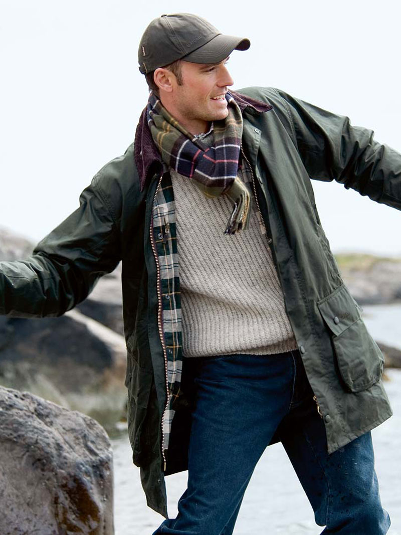 Barbour wachsjacke border 2025