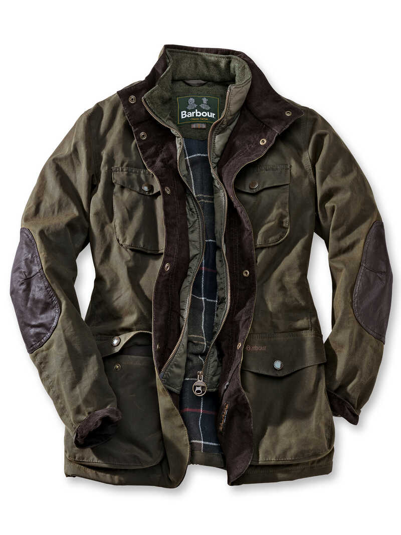Wachsjacke Ogston fr Herren