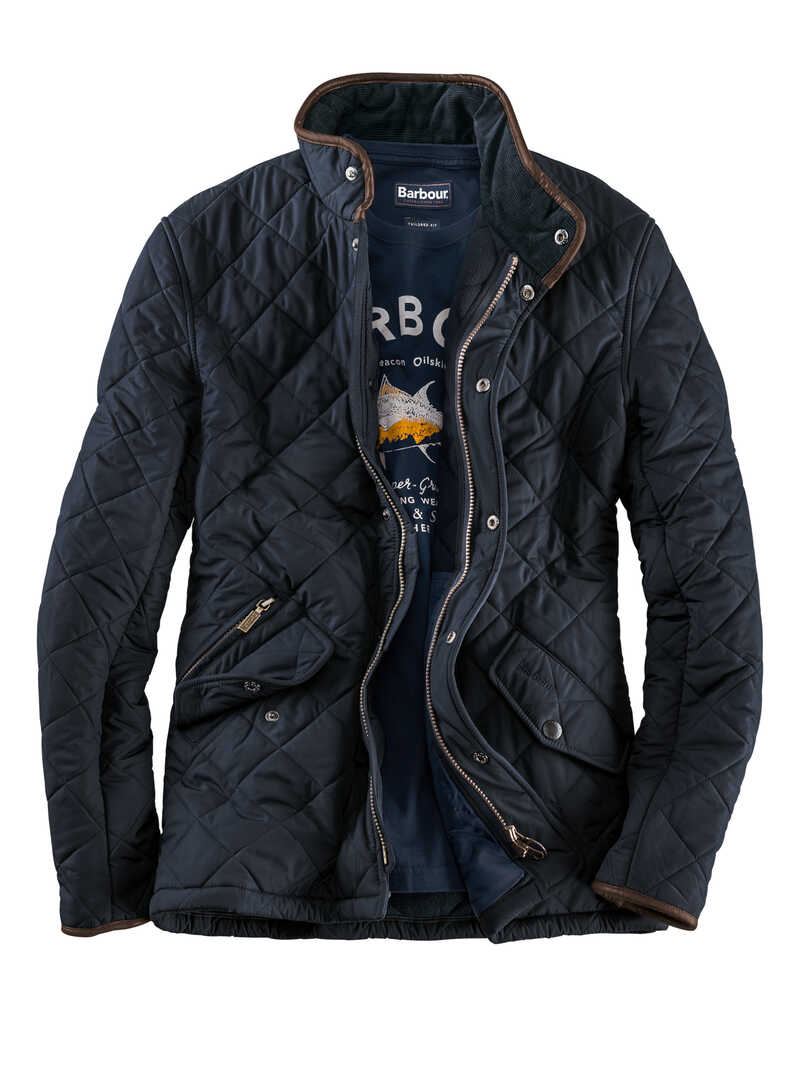 barbour daunenjacke herren