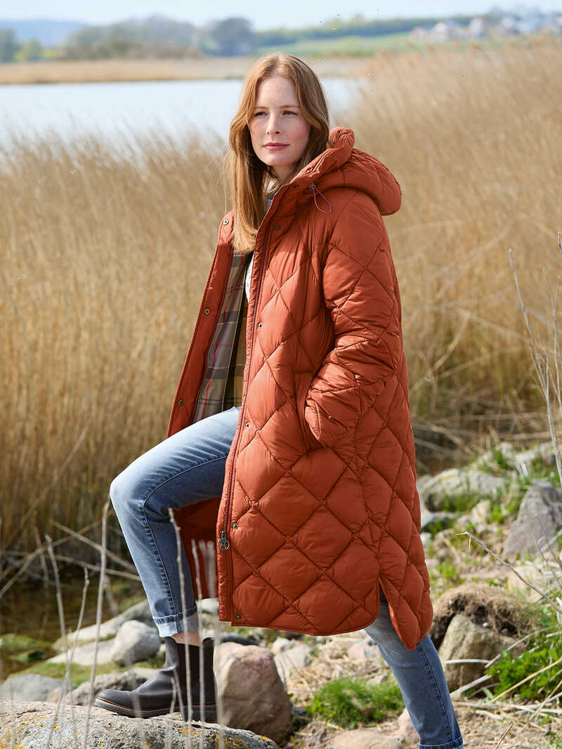 Steppmantel 'Sandyford' im Oversized Look