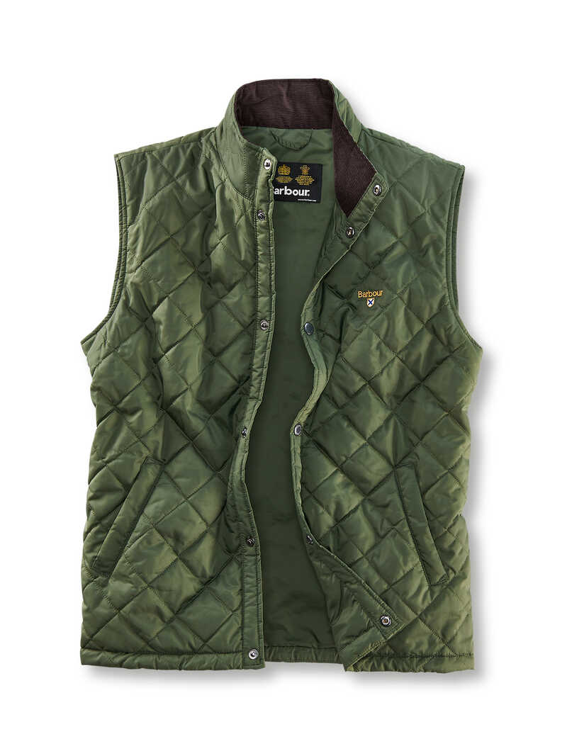 Steppweste Crest Gilet fr Herren