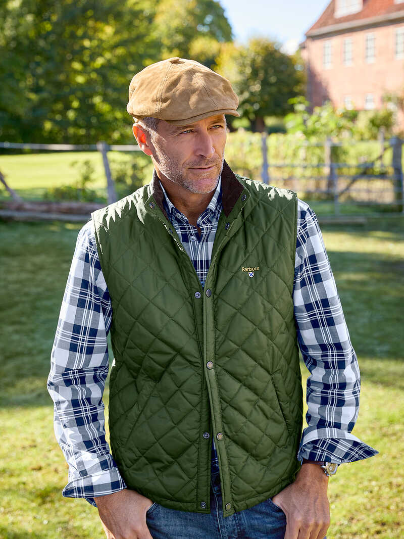 Steppweste Crest Gilet fr Herren