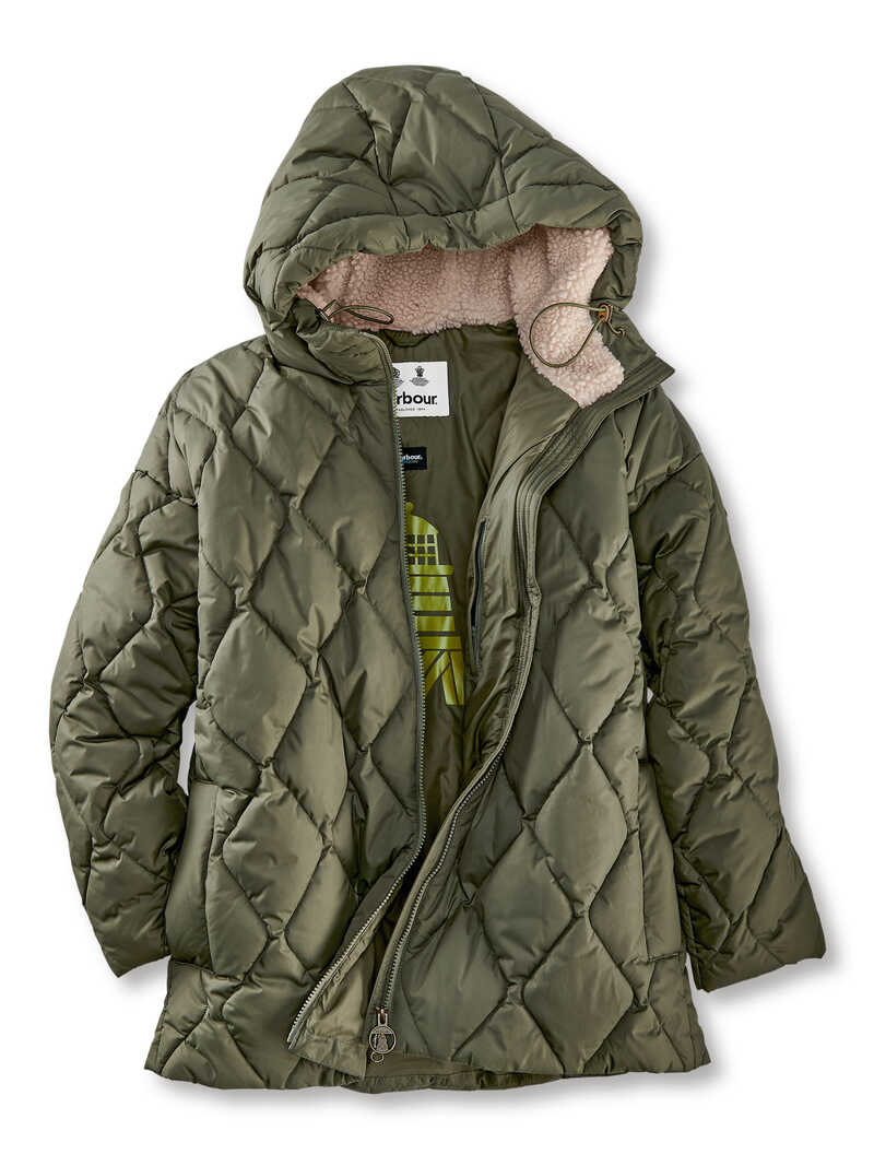 Damen-Steppjacke Aster im Oversize-Look aus recyceltem Polyester