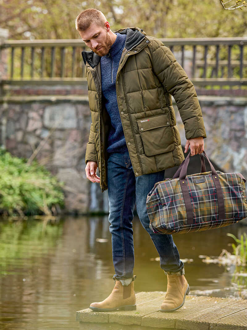 Stepp-Parka Snowfell fr Herren