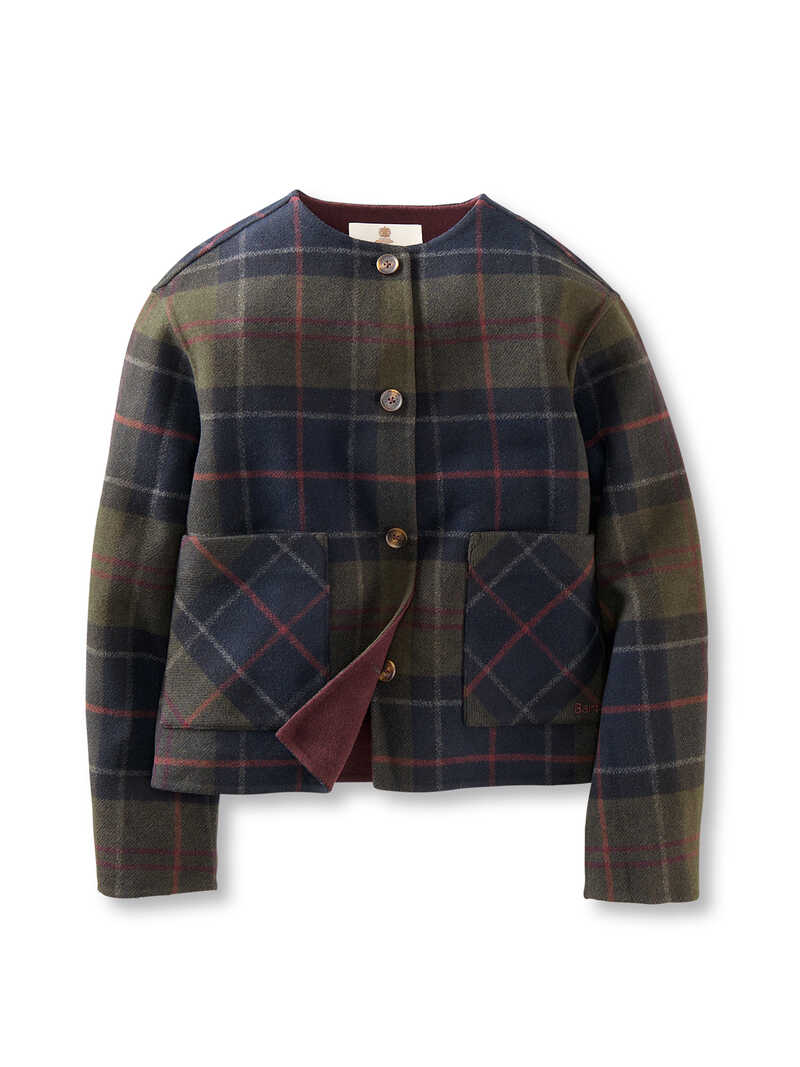 Alternatives Bild 1 zu Wolljacke Marlow im Shadow Tartan