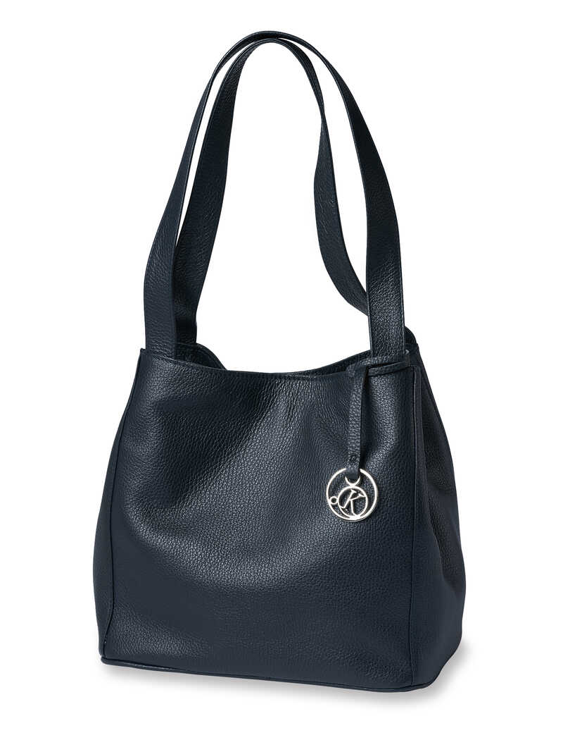 Handtasche aus Leder fr Damen