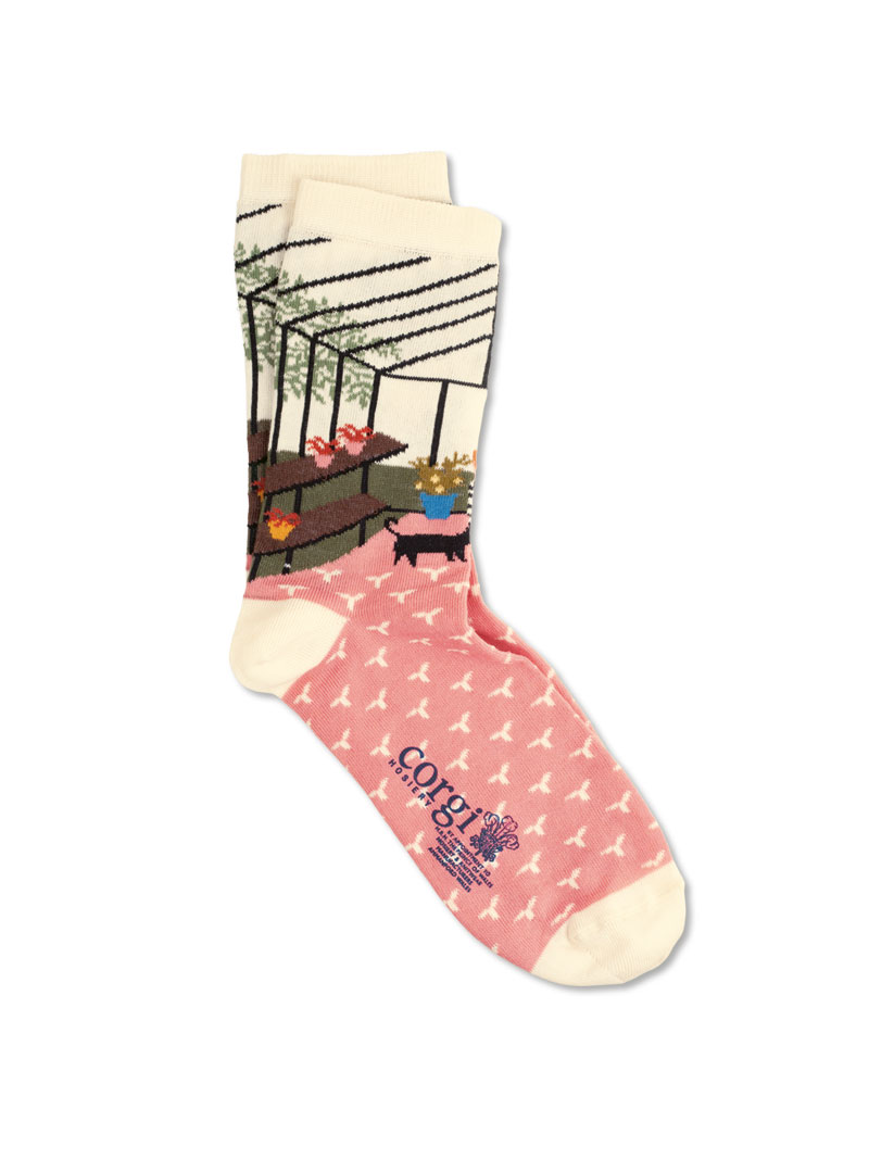Socken mit Katzenmotiv für Damen
