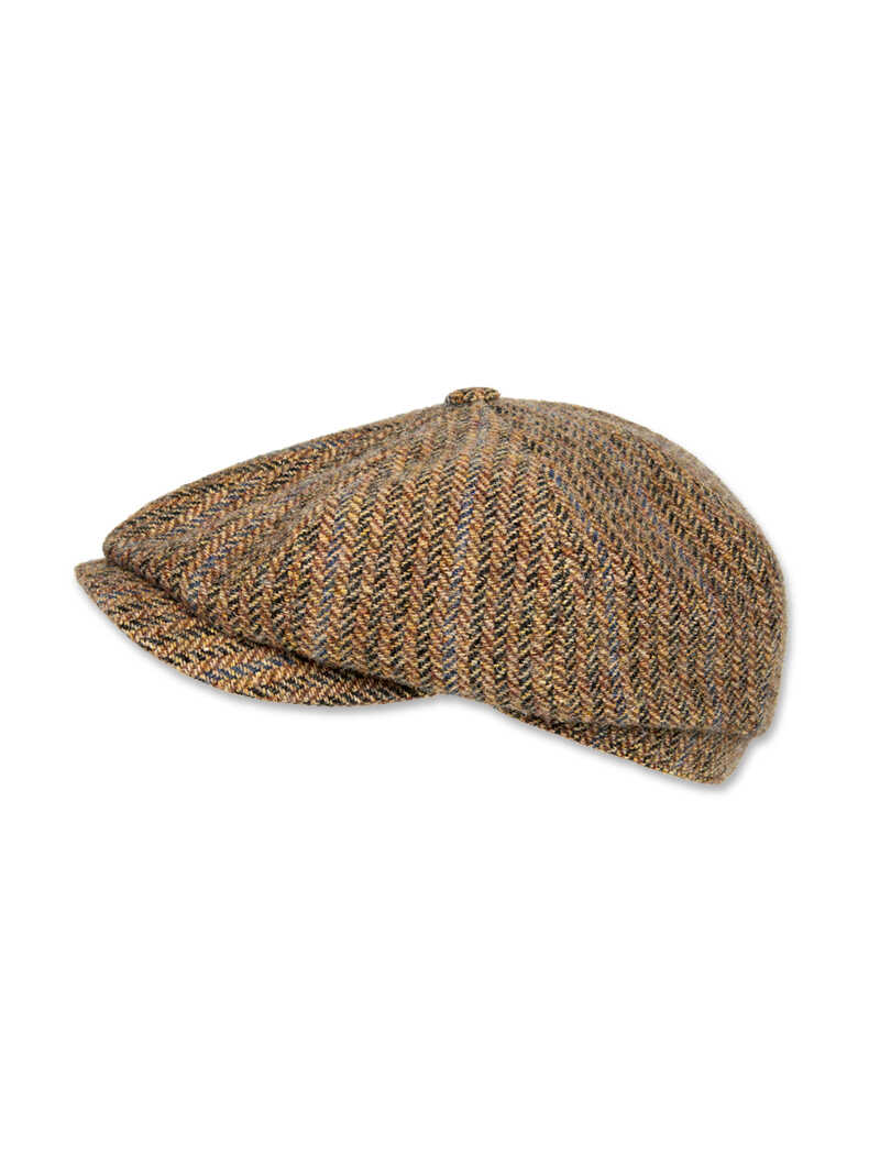 Schirmmtze aus Tweed fr Herren
