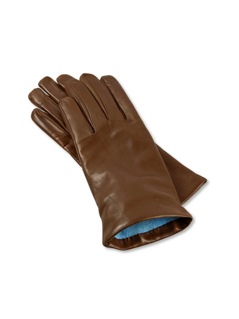 Lederhandschuhe mit Kaschmirfutter