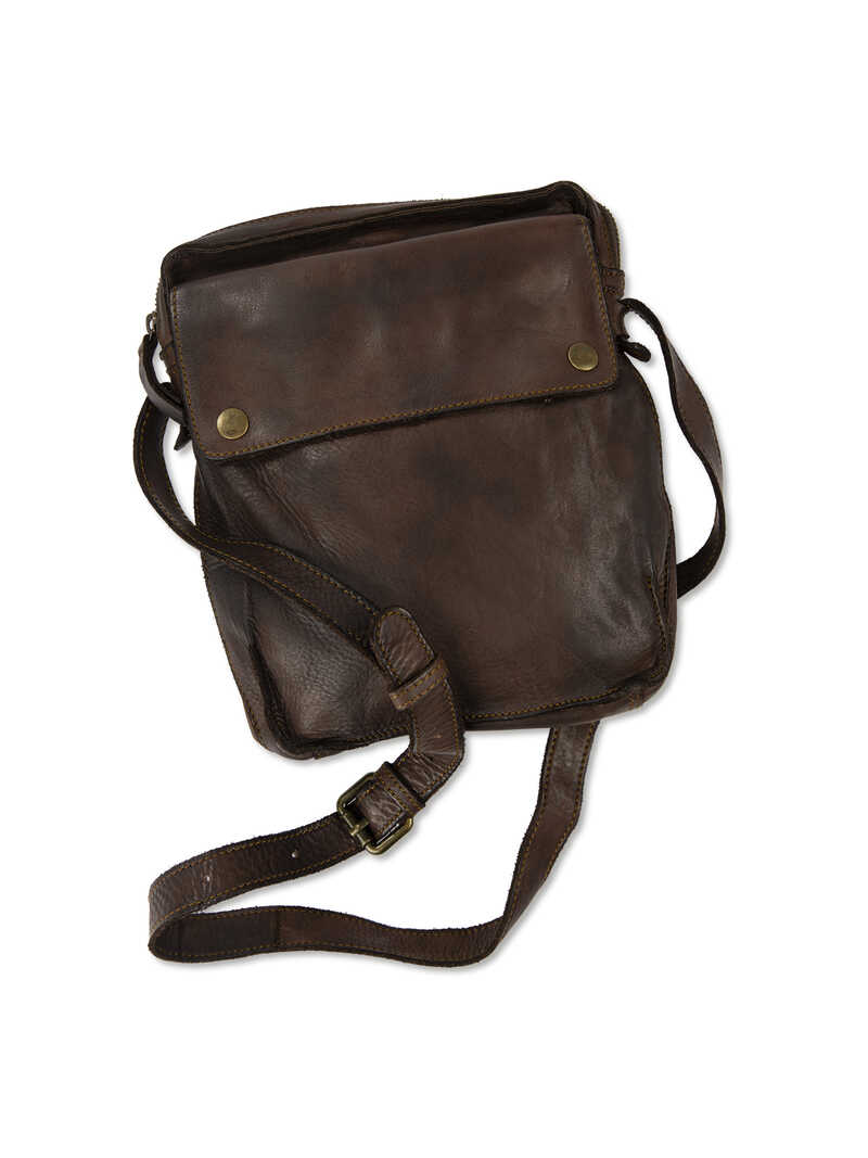 Produktbild zu Leichte Leder-Crossbag