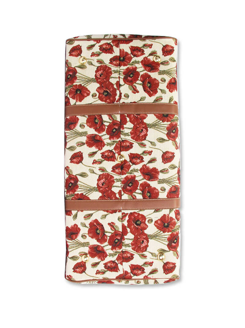 Leichte Reisetasche Poppies mit Mohnblumen