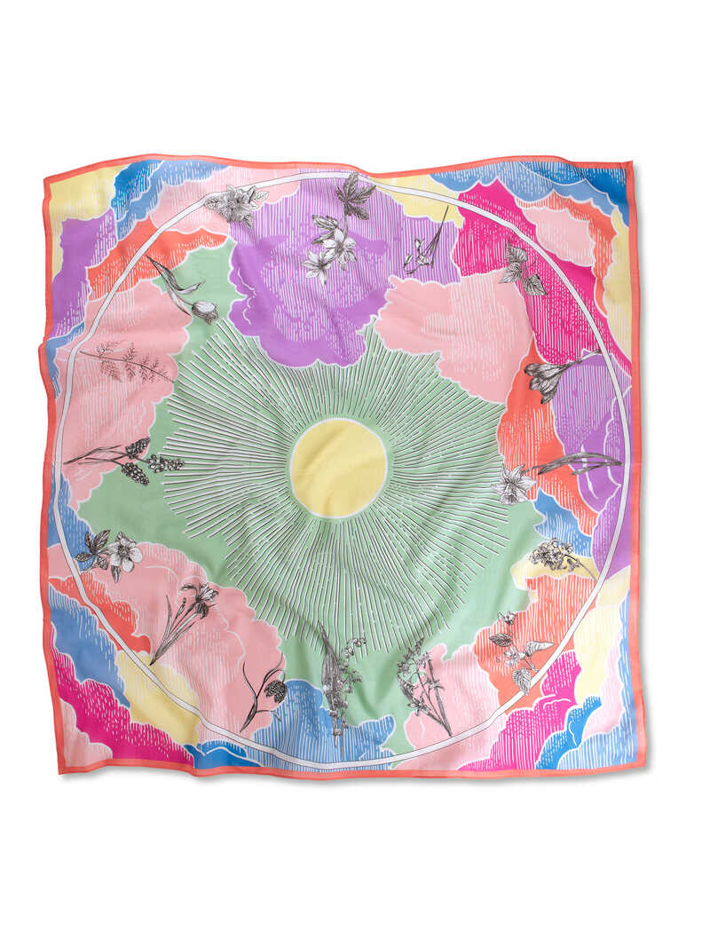 Nicki-Tuch Pastel Clouds