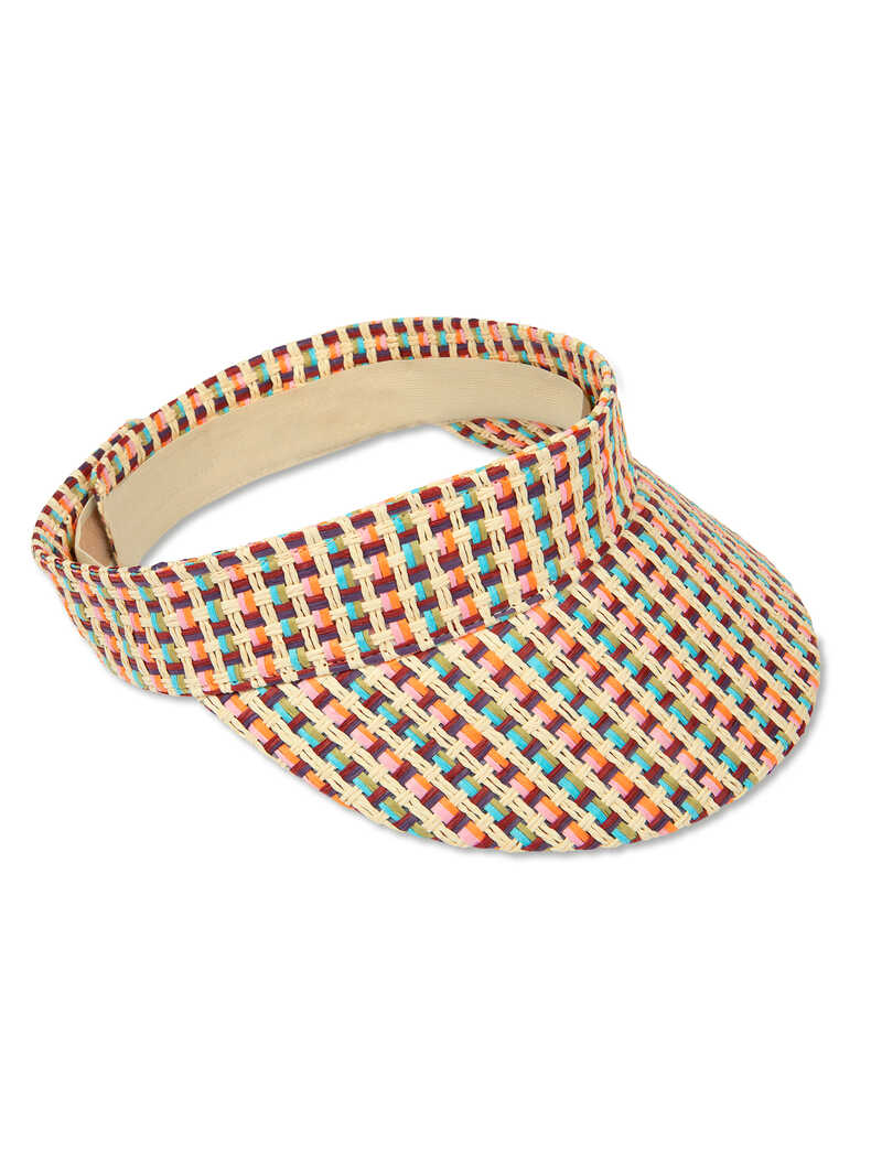 Sonnen-Visor aus Papierstroh