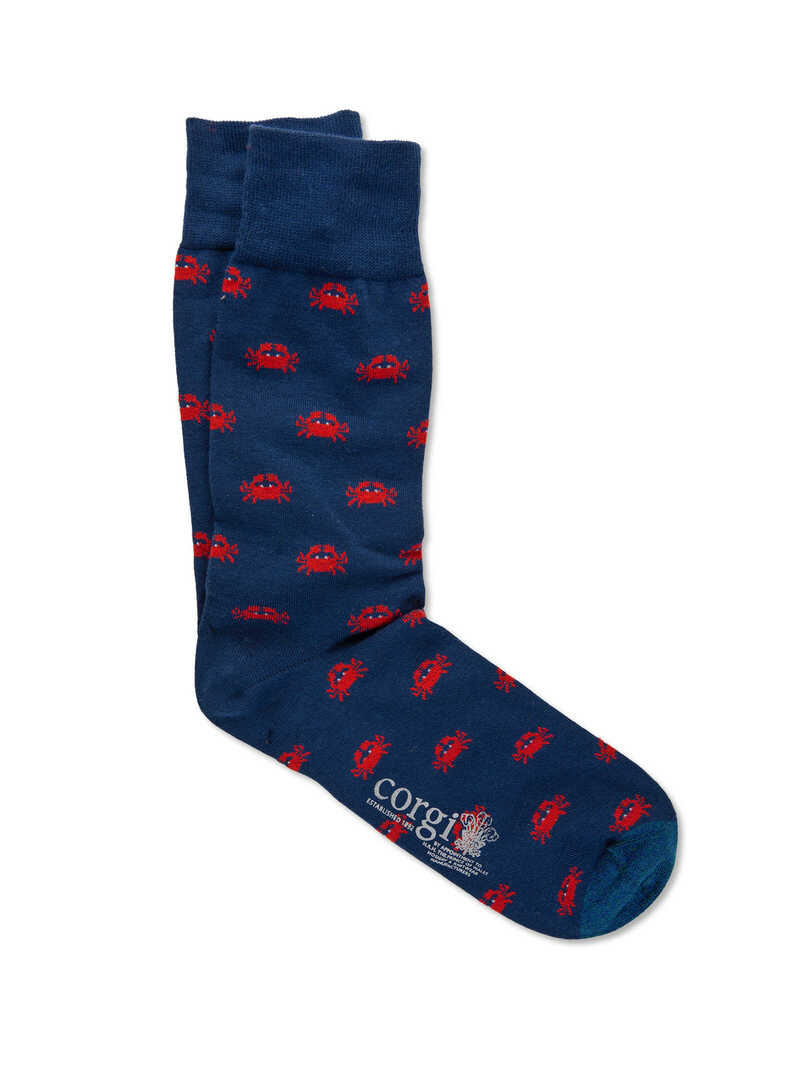 Herrensocken Crab