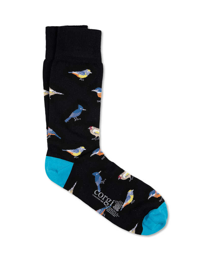 Herrensocken Birds