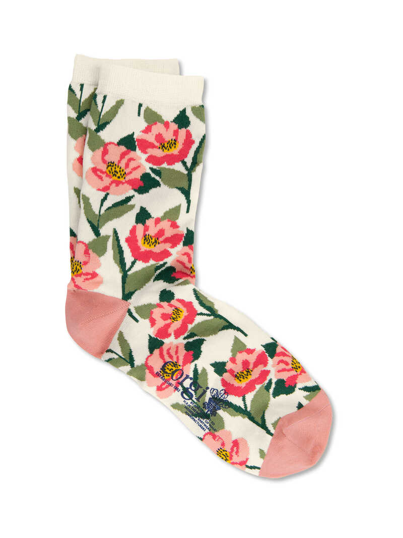 Produktbild zu Damensocken Rose Garden