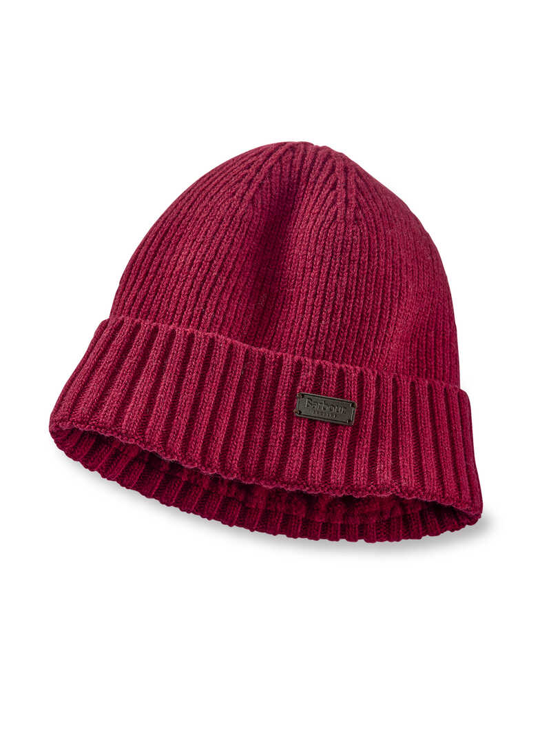 Produktbild zu Rote Strickmtze Carlton Beanie Hat