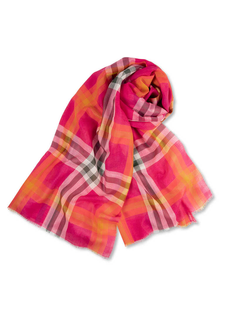 Produktbild zu Tartan-Schal aus Schurwolle