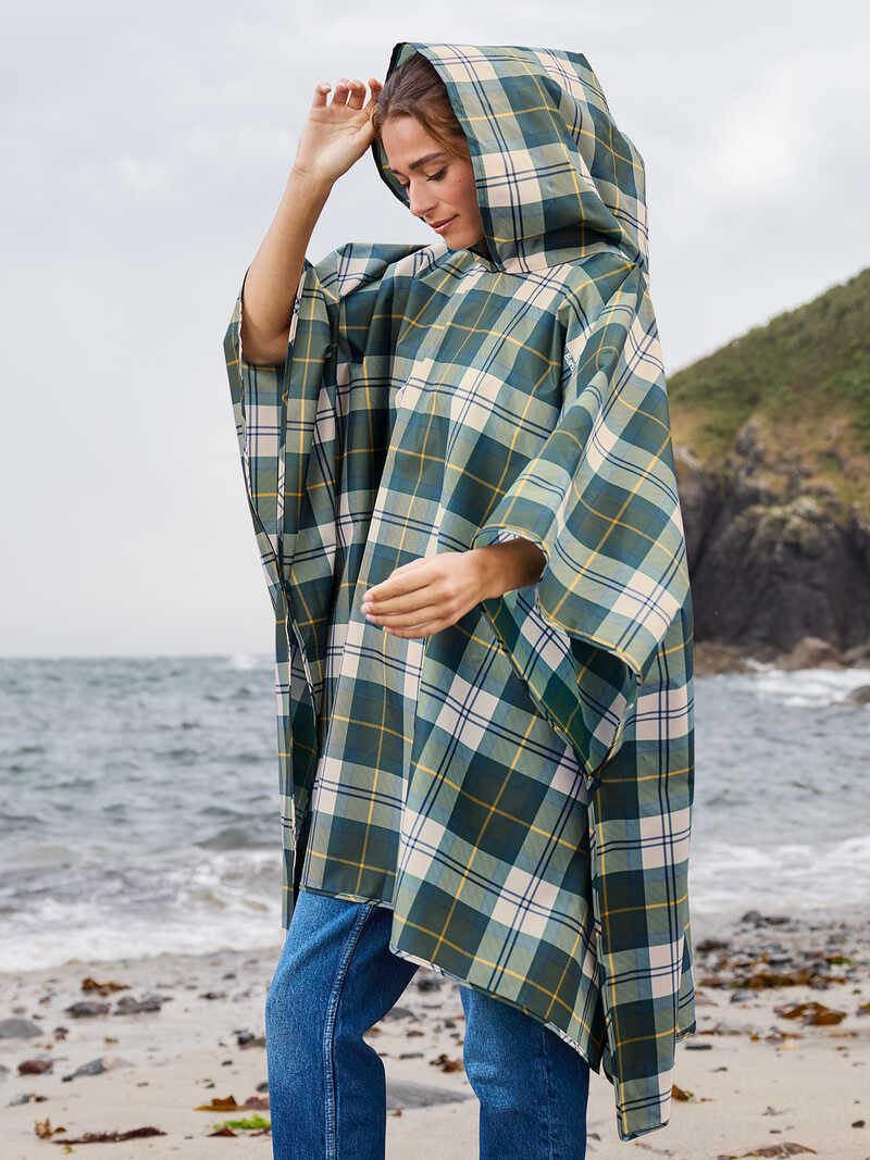 Alternatives Bild 1 zu Regenponcho im Barbour Tartan