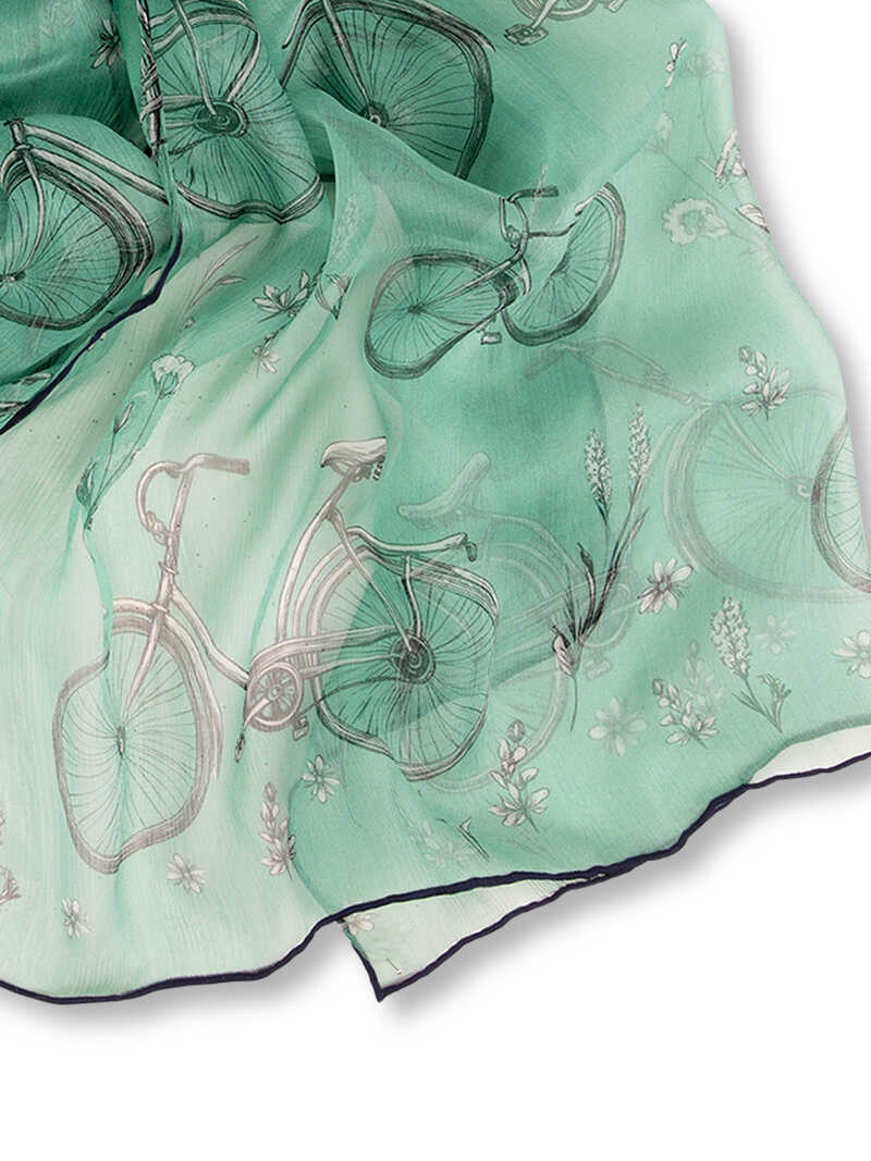 Alternatives Bild 1 zu Seidenschal Fahrr�der