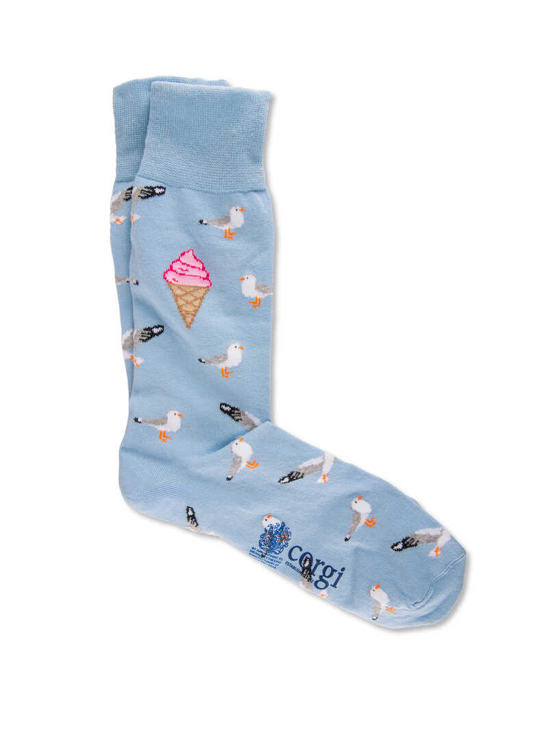 Produktbild zu Herrensocken mit Seem�wen & Eis