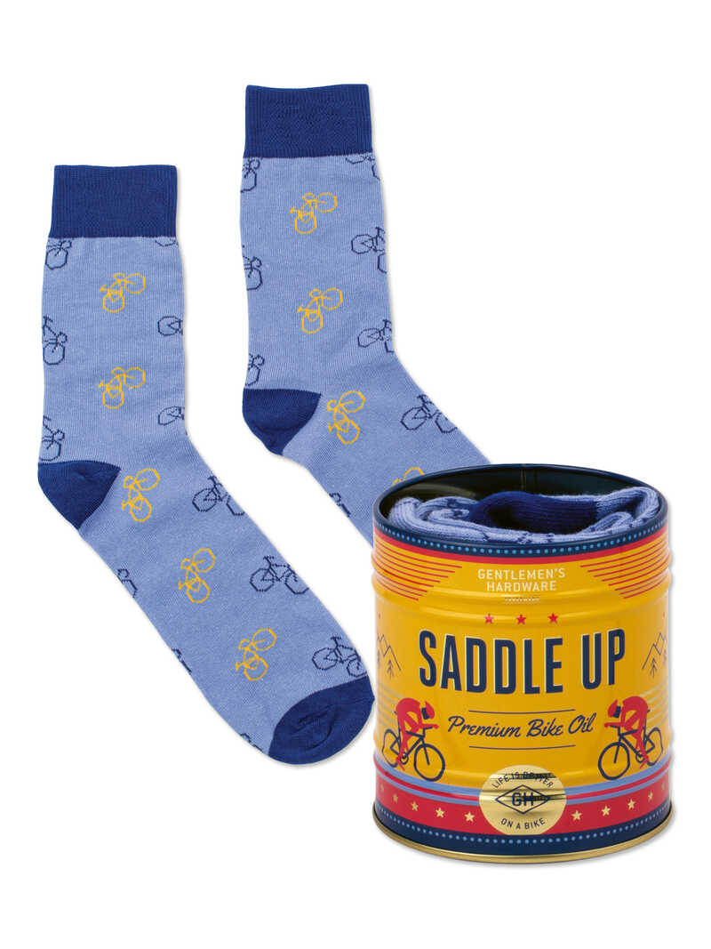 Produktbild zu Herrensocken mit Fahrrad