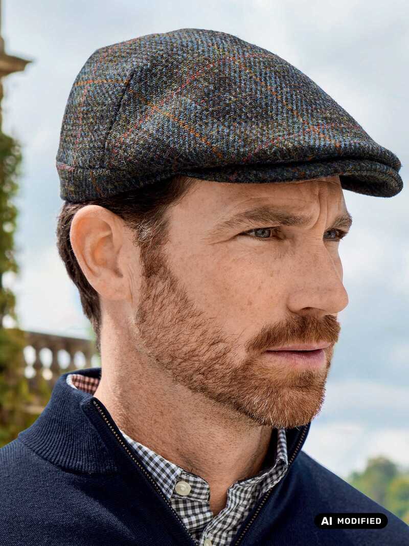 Alternatives Bild 3 zu Harris Tweed Kappe