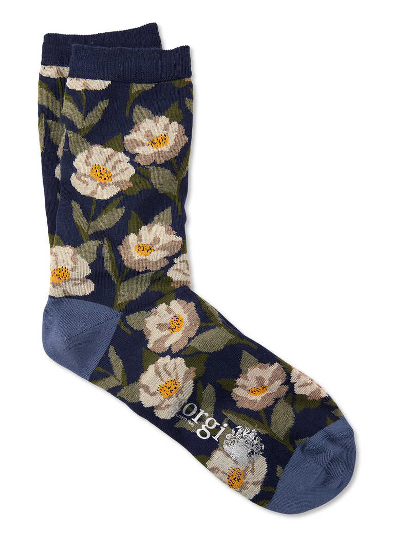Produktbild zu Damensocken Flowers