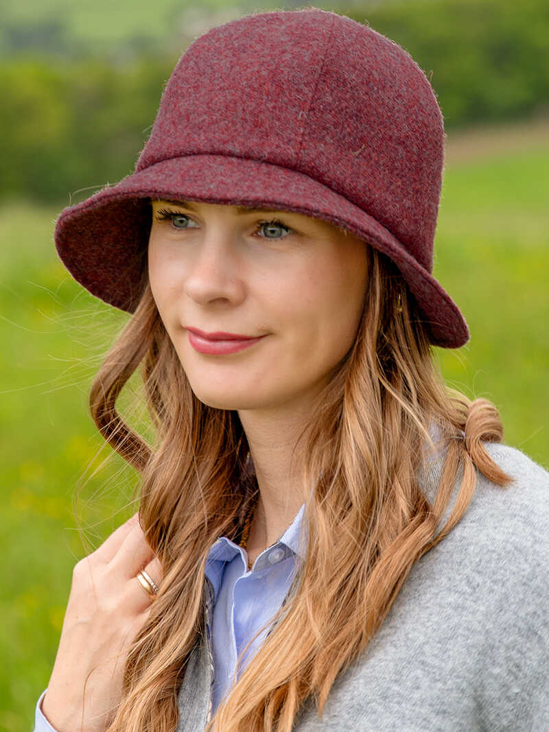 Alternatives Bild 1 zu Glockenhut Harris Tweed