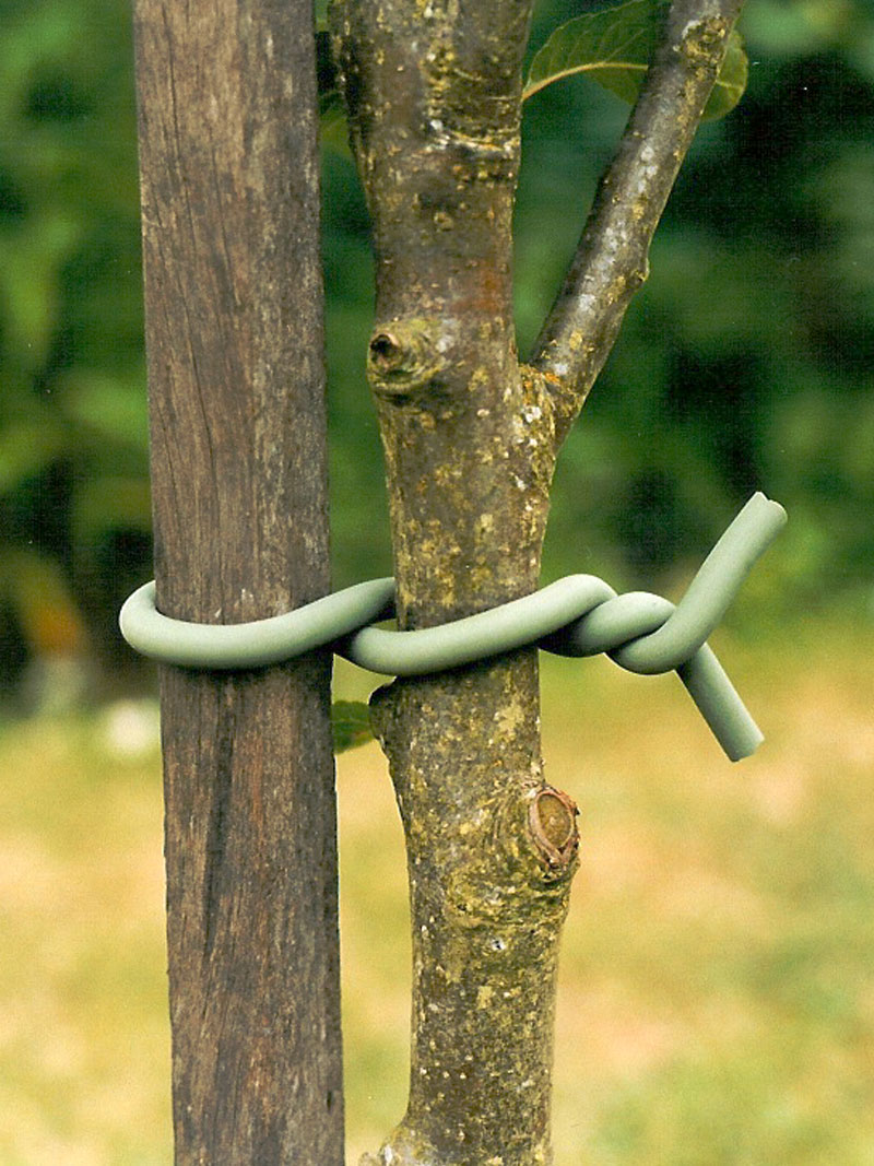 Gartendraht aus Stahl mit Kunststoffhlle