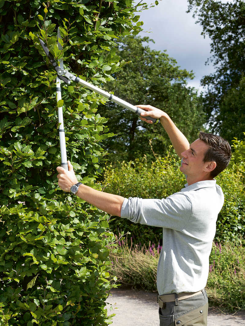 Produktbild zu Teleskop Heckenschere