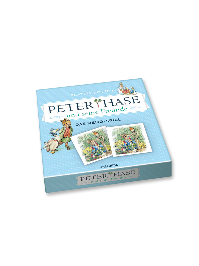 Memo-Spiel Peter Hase und seine Freunde