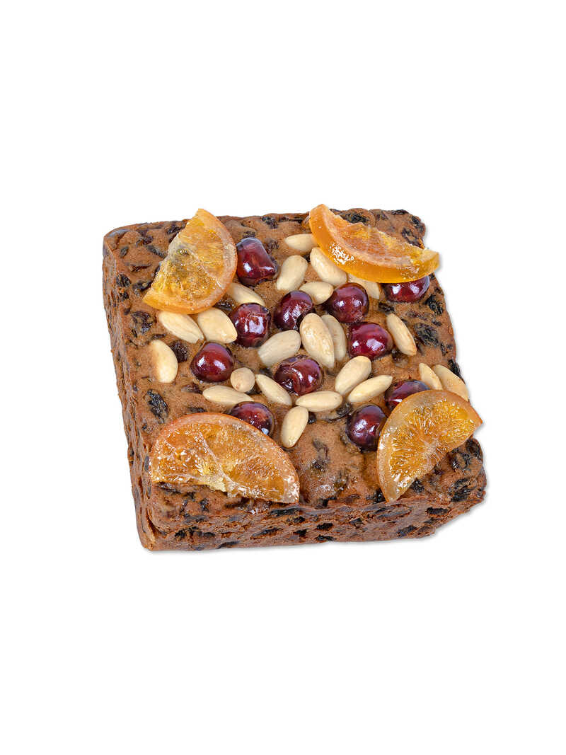 Englischer Frchtekuchen mit Glhwein